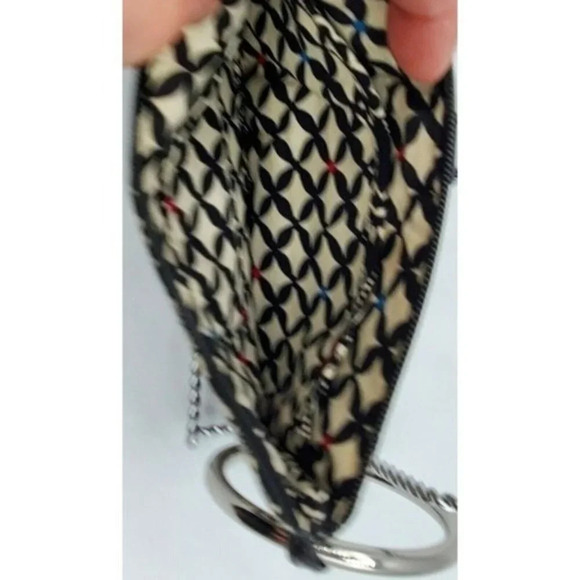 Vera Bradley Bangle Wristlet Black and Red Floral - Picture 4 of 4